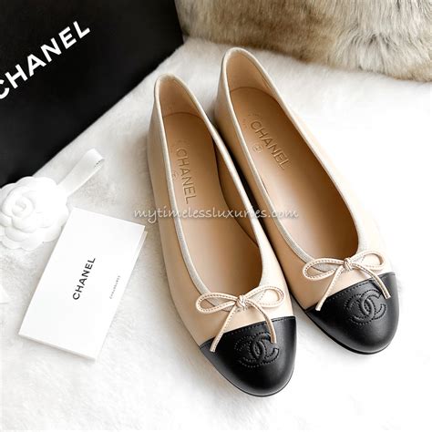 saks chanel flats|chanel ballet flats on sale.